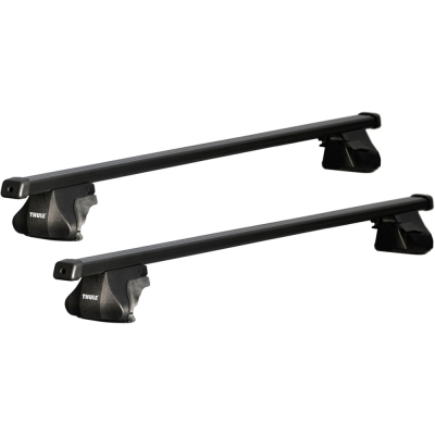 Thule SmartRack SquareBar Bagażnik dachowy Audi A4 Allroad 5-dr Kombi 2008-2015 na relingi czarny