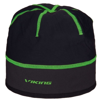 Czapka Viking Cross Country Palmer czarno-zielona - 56