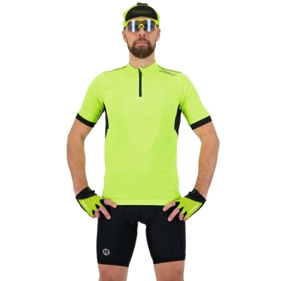 Koszulka rowerowa Rogelli Core żółta - 3XL