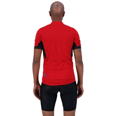 Koszulka rowerowa Rogelli Core czerwona - XL