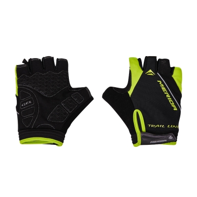 Merida Trail Line Rękawiczki rowerowe bez palców Black-Green - M