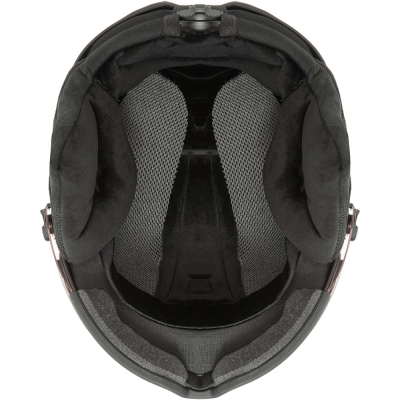 Kask narciarski Uvex HLMT 600 Visor Vario czarny