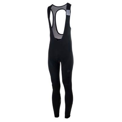 Spodnie rowerowe z szelkami Rogelli Focus czarne - XL