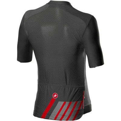 Koszulka rowerowa Castelli Hors Categorie antracytowa - XXXL