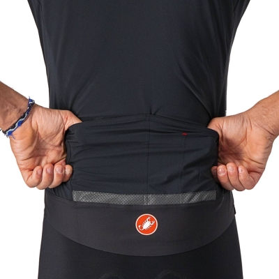 Koszulka Castelli Perfetto Ros Light czarna - XXL