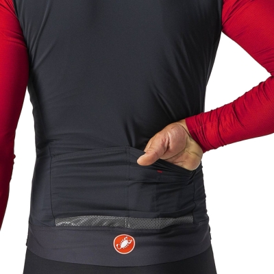 Kamizelka Castelli Perfetto Ros czarna - XXL