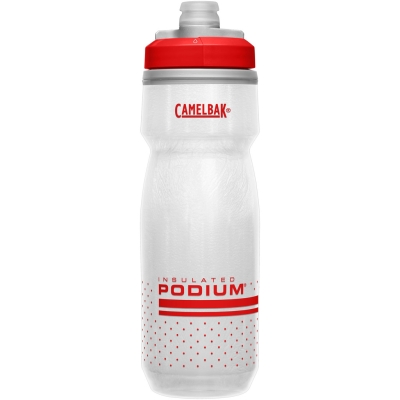 Bidon termiczny Camelbak Podium Chill biało-czerwony