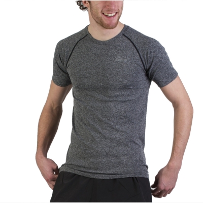 Koszulka biegowa Rogelli Seamless szara - XL