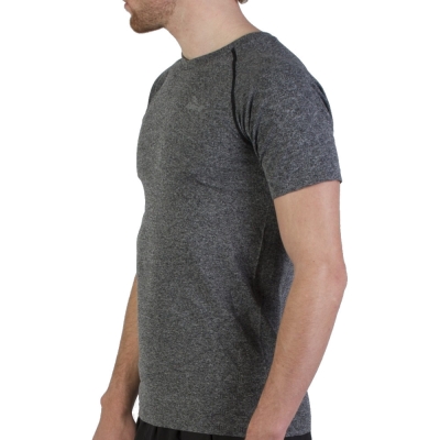 Koszulka biegowa Rogelli Seamless szara - XL