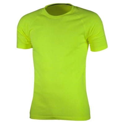 Koszulka biegowa Rogelli Seamless żółta - XL