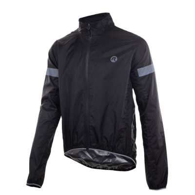 Kurtka rowerowa Rogelli Protect czarna - XL