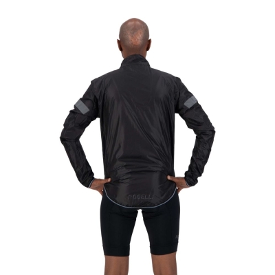 Kurtka rowerowa Rogelli Protect czarna - XL