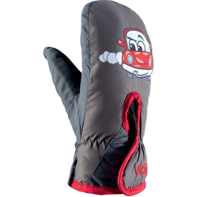 Rękawice narciarskie dziecięce Viking Kiddo szare - 3
