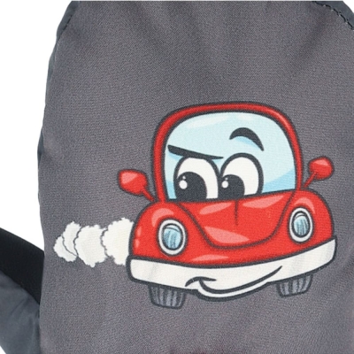 Rękawice narciarskie dziecięce Viking Kiddo szare - 3