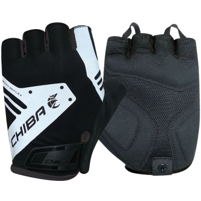 Rękawiczki krótkie Chiba Air Plus Reflex czarne - XL