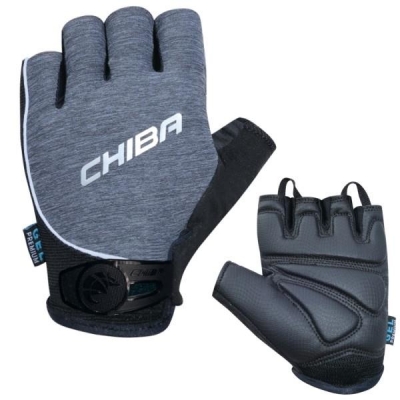 Rękawiczki damskie Chiba Lady Gel Premium szare - XS