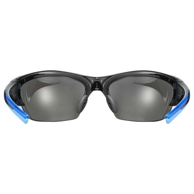 Okulary Uvex Blaze III 2.0 czarno-niebieskie + wymienne szkła