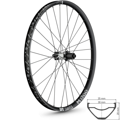 DT Swiss H 1700 Spline 30 Koło tylne eMTB 27,5