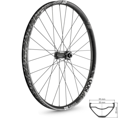DT Swiss H 1900 Spline 30 Koło przednie eMTB 29