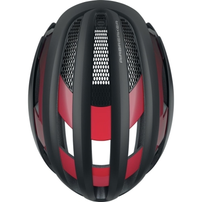 Kask rowerowy Abus AirBreaker czarno-czerwony