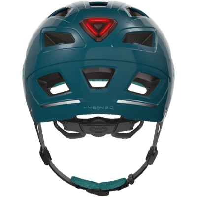 Kask rowerowy Abus Hyban 2.0 ciemnozielony