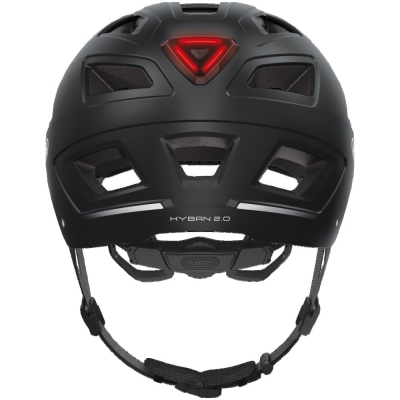 Kask rowerowy Abus Hyban 2.0 czarny