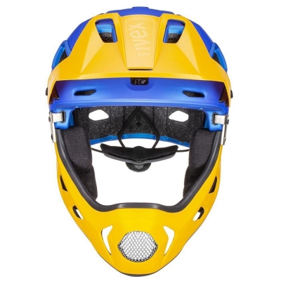Kask rowerowy Fullface Uvex Jakkyl HDE 2.0 blue energy