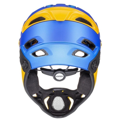 Kask rowerowy Fullface Uvex Jakkyl HDE 2.0 blue energy