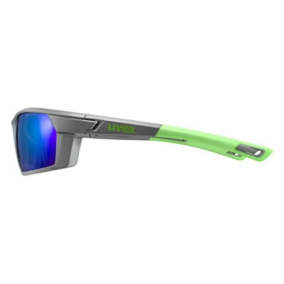 Okulary rowerowe Uvex Sportstyle 225 szaro-zielone