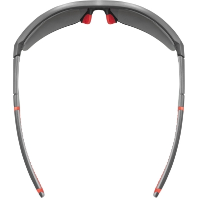 Okulary rowerowe Uvex Sportstyle 226 szaro-czerwone