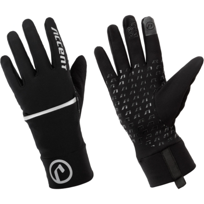 Rękawiczki Accent Thermal czarne - L
