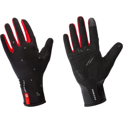 Rękawiczki Accent Blade czarno-czerwone - XL