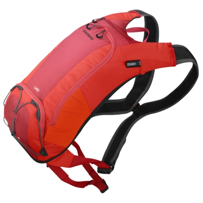 Plecak rowerowy Shimano Unzen czerwony - 10 litrów
