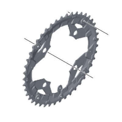 Tarcza mechanizmu korbowego Shimano Acera FC-T3010 - 48T