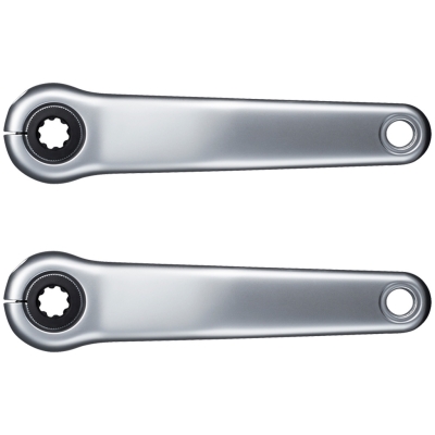 Shimano STEPS FC E6100 Ramiona korby srebrne