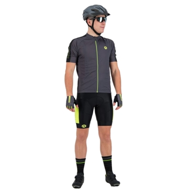 Koszulka rowerowa Rogelli Explore szara - XXL