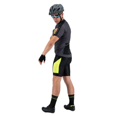 Koszulka rowerowa Rogelli Explore szara - XXL
