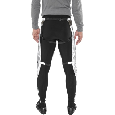 Ochraniacze przeciwdeszczowe na nogi Rainlegs Reflective szare