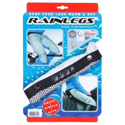 Ochraniacze przeciwdeszczowe na nogi Rainlegs Reflective szare