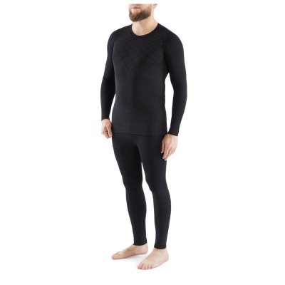 Komplet bielizny termoaktywnej Viking Man Lucas czarny - XL