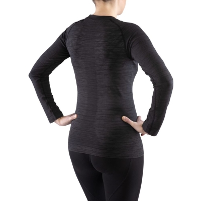 Koszulka termoaktywna z długim rękawem damska Viking Petra szara - S