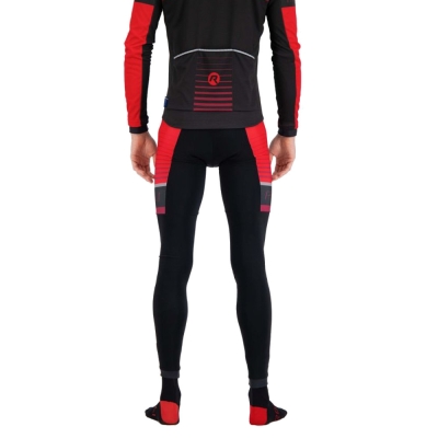 Spodnie rowerowe Rogelli Hero czarno-czerwony
