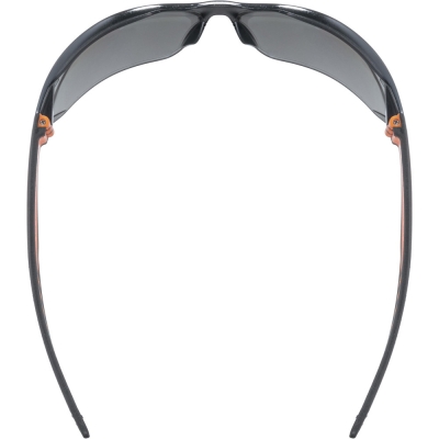 Okulary rowerowe Uvex Sportstyle 204 pomarańczowo-czarne