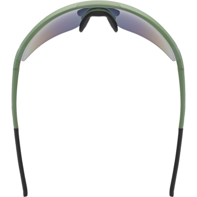 Okulary rowerowe Uvex Sportstyle 227 czerwono-zielone