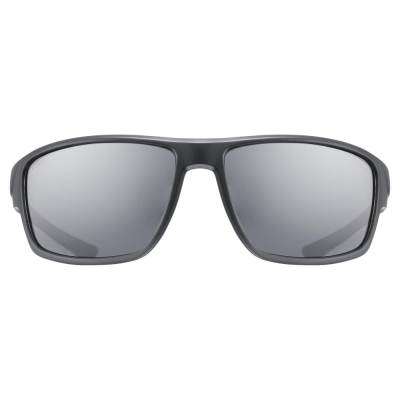 Okulary rowerowe Uvex Sportstyle 230 czarne (srebrne soczewki)