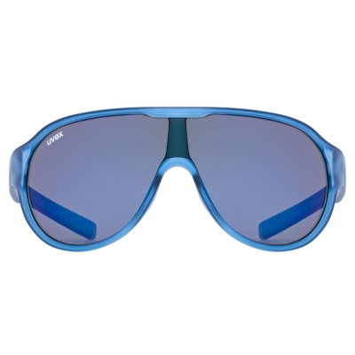 Okulary rowerowe dziecięce Uvex Sportstyle 512 niebieskie