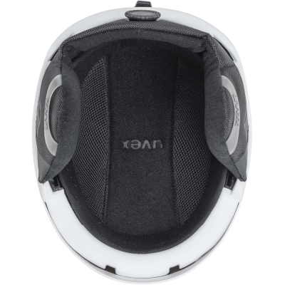 Kask narciarski Uvex Ultra biało-czarny