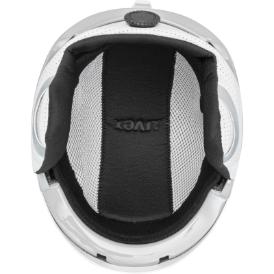 Uvex Ultra Pro Kask narciarski snowboard white grey mat