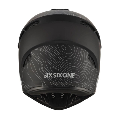 Kask rowerowy Fullface SixSixOne 661 Reset Countur czarny