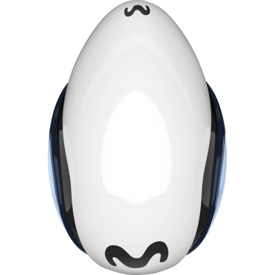 Kask rowerowy Abus GameChanger TT Movistar biały - L